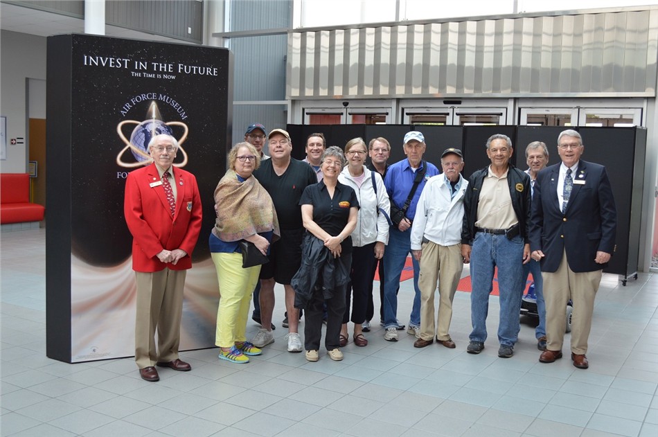 40th Anniversary Weekend - Tour Group at the Air Force Museum 